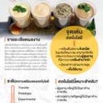 เครื่องดื่มสมูทตี้สำหรับผู้สูงอายุ
